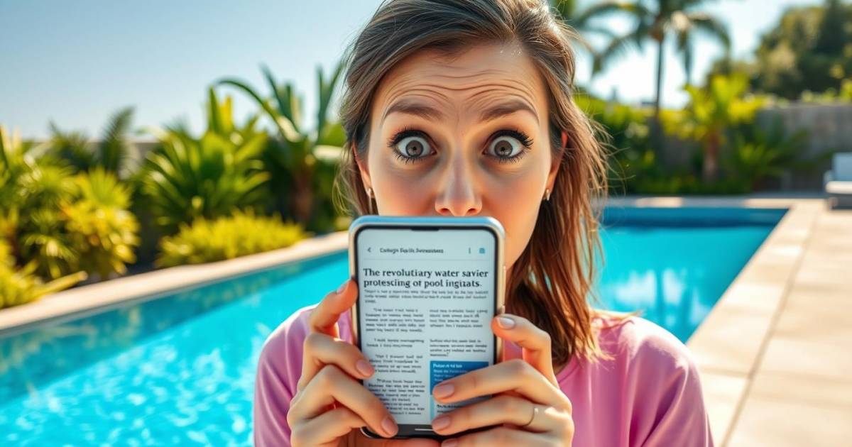 ALERTE : Cette nouvelle méthode d'entretien de piscine fait économiser 87% sur votre facture d'eau (Les pros de la piscine sont sous le choc)