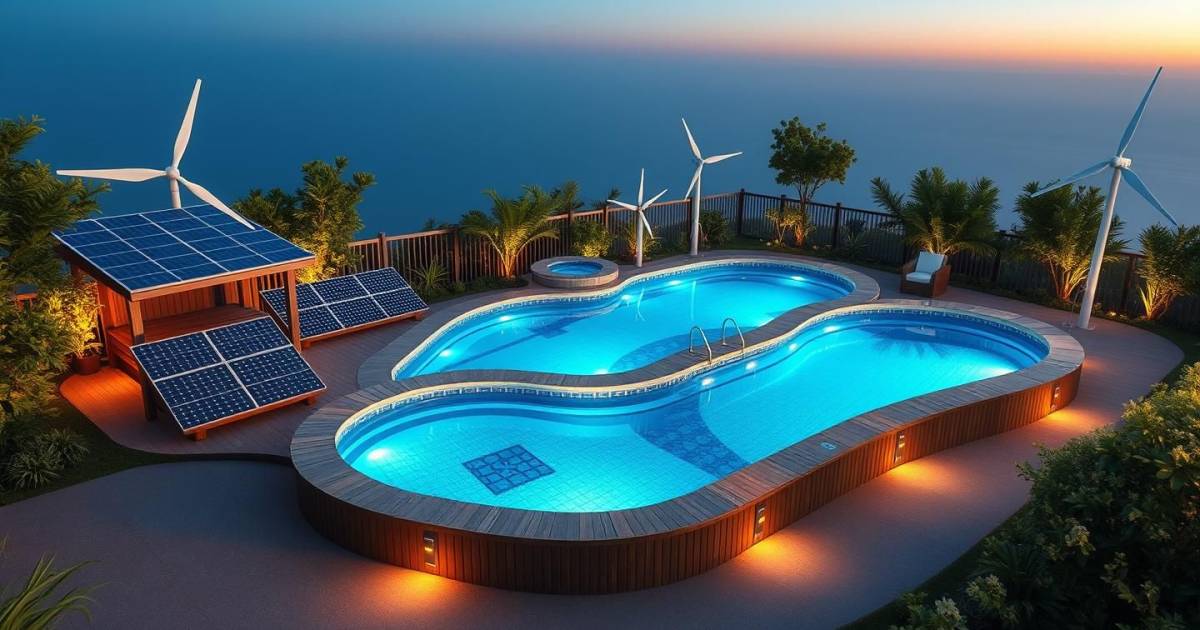 La piscine à énergie positive : comment transformer votre bassin en centrale électrique miniature