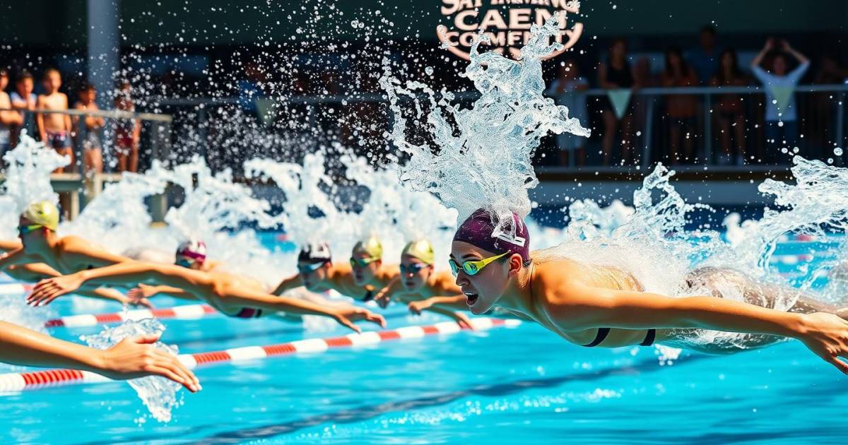 Plongée dans l'excellence : les compétitions de natation des piscines municipales à portée de main