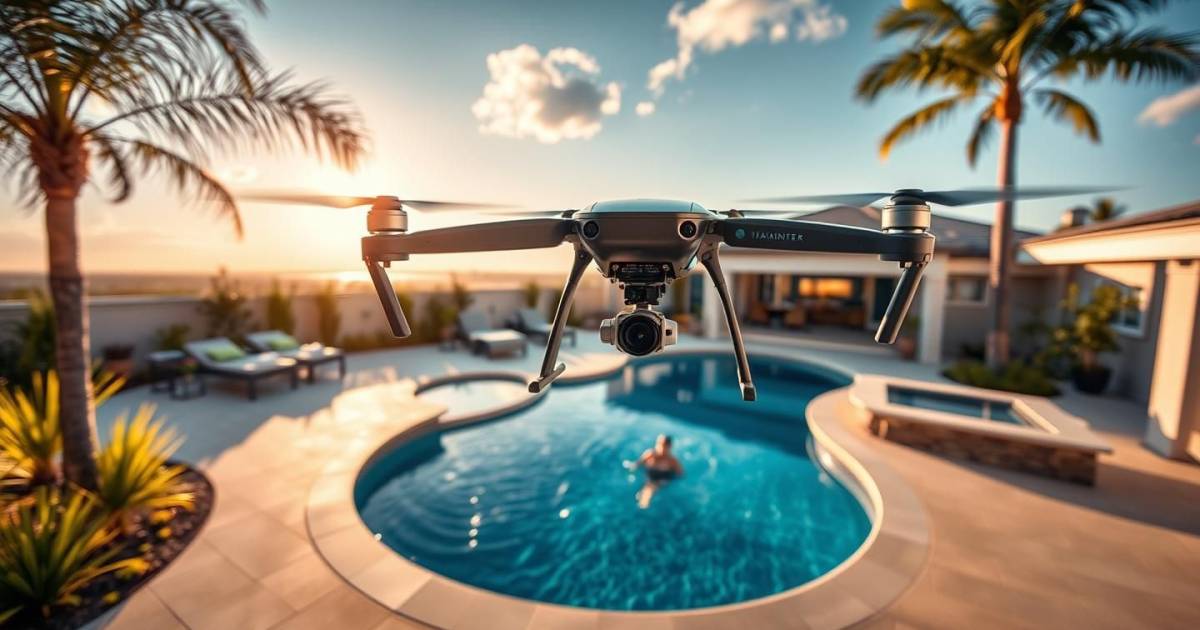 Les drones de surveillance pour piscine : la révolution 2025 de la sécurité aquatique