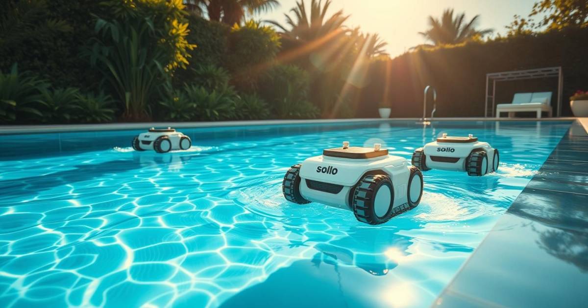 Les nouveaux robots-nettoyeurs connectés à énergie solaire : l'avenir de l'entretien des piscines