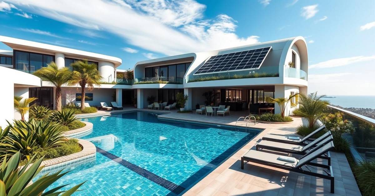Les piscines extérieures futuristes : un rêve aquatique à portée de main