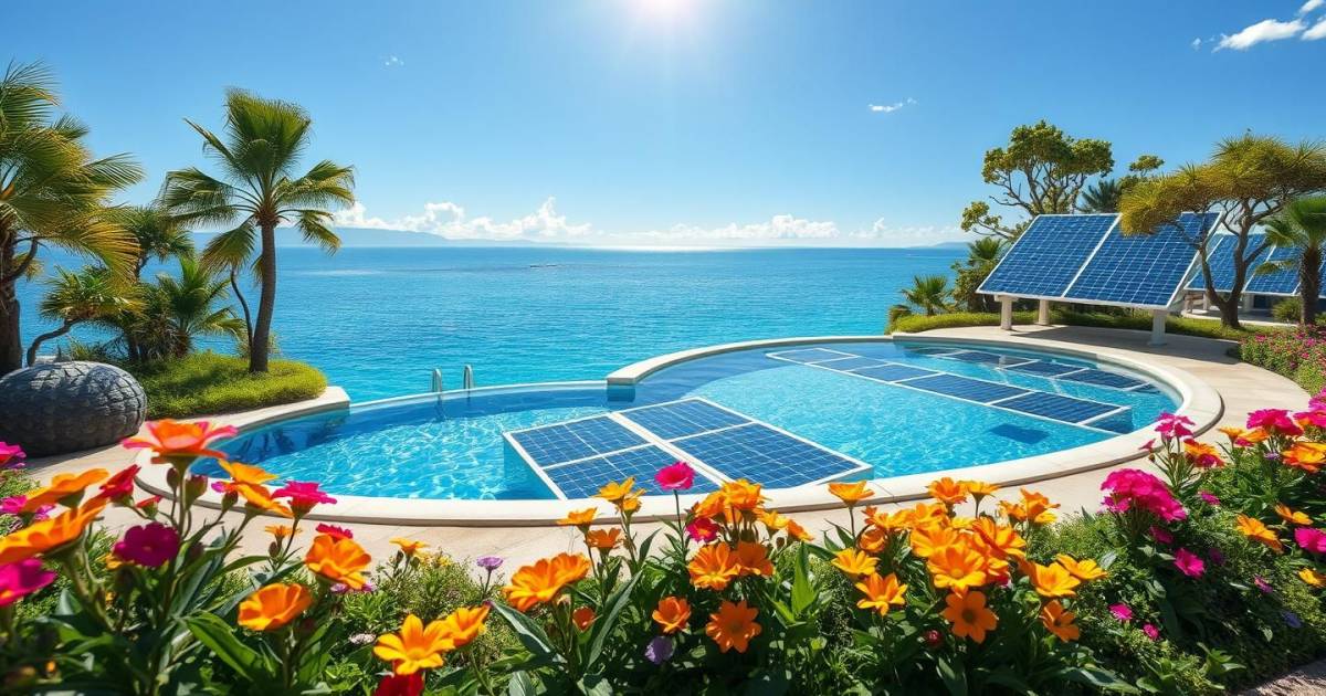 Les piscines à énergie solaire autonomes : la révolution écologique du bien-être aquatique en 2025