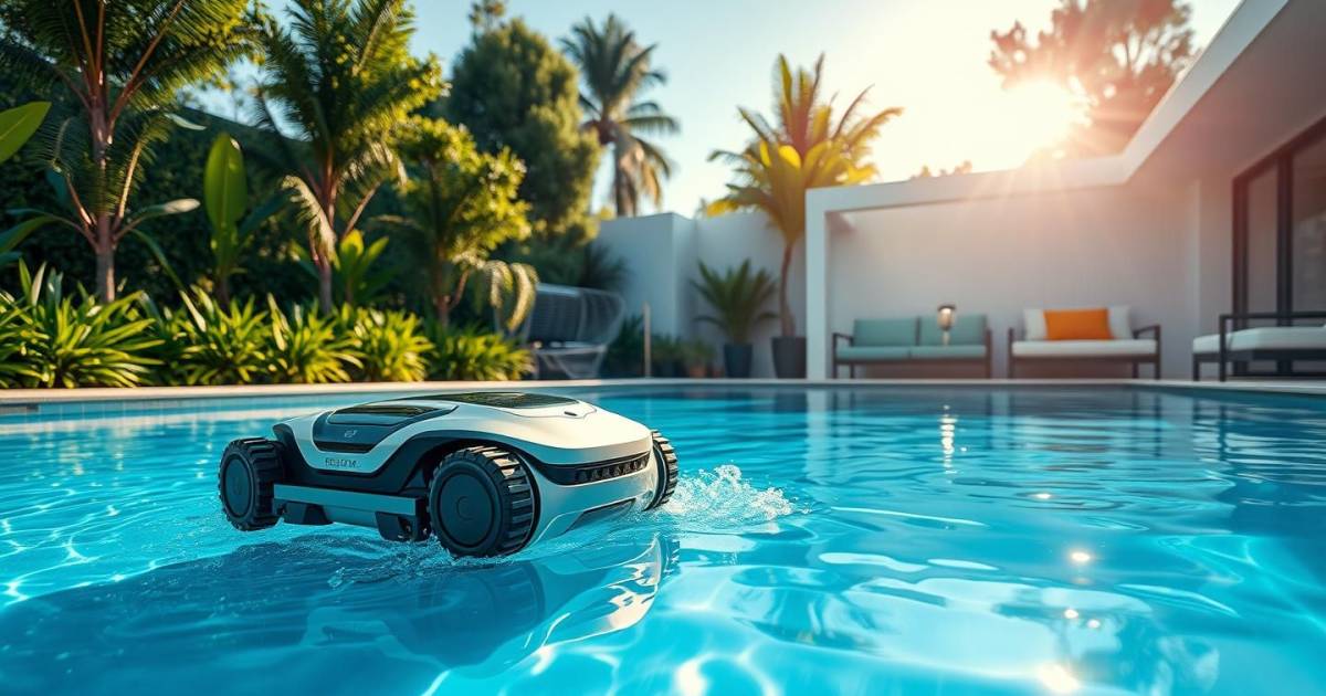 Les robots nettoyeurs de piscine connectés : La révolution de l'entretien sans effort en 2025